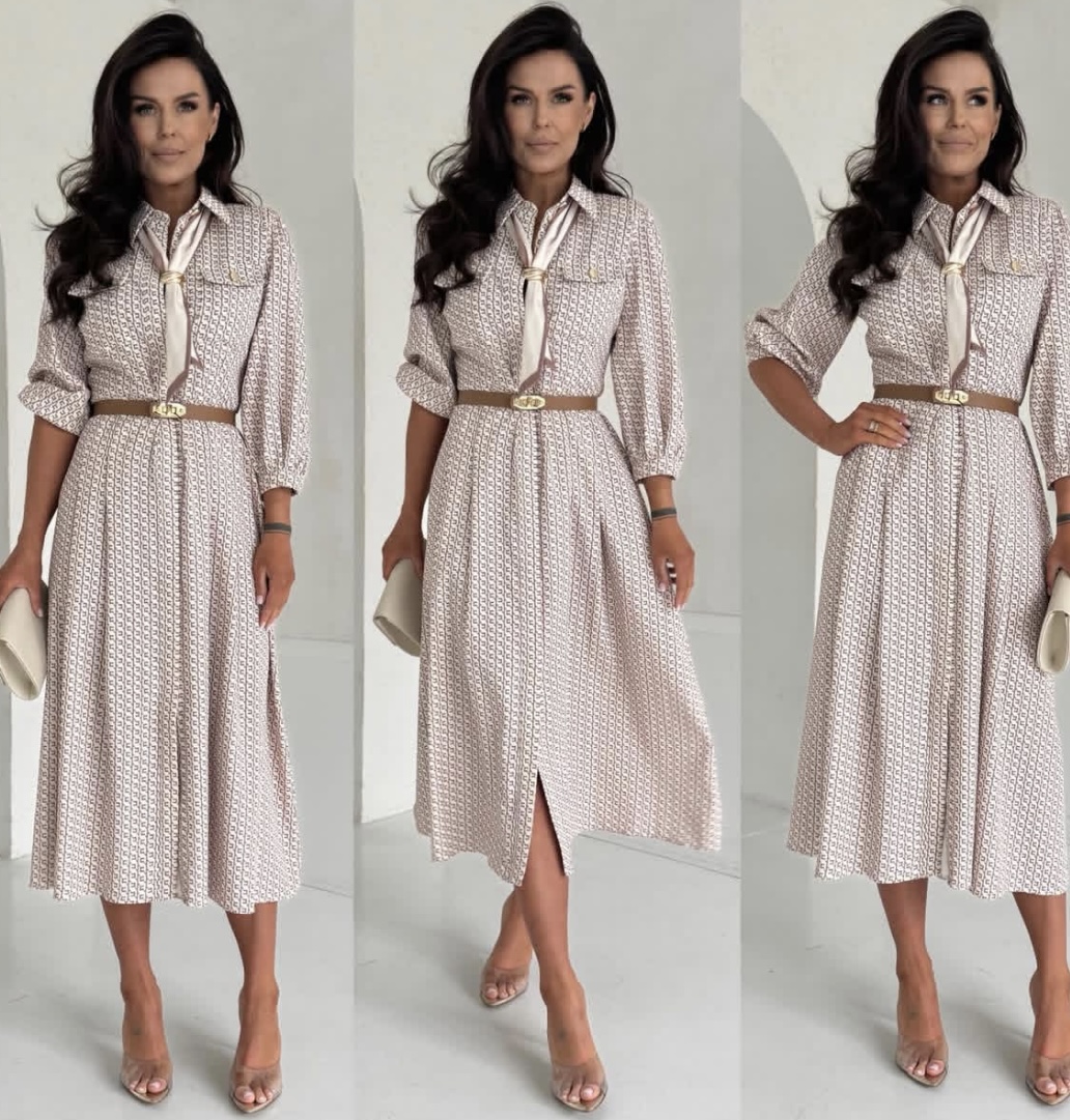 Dámské šaty se vzorem