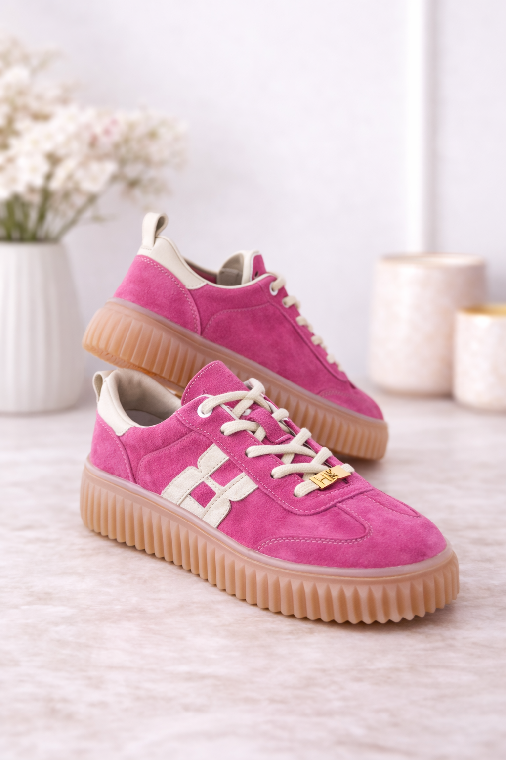 Dámské kožené tenisky