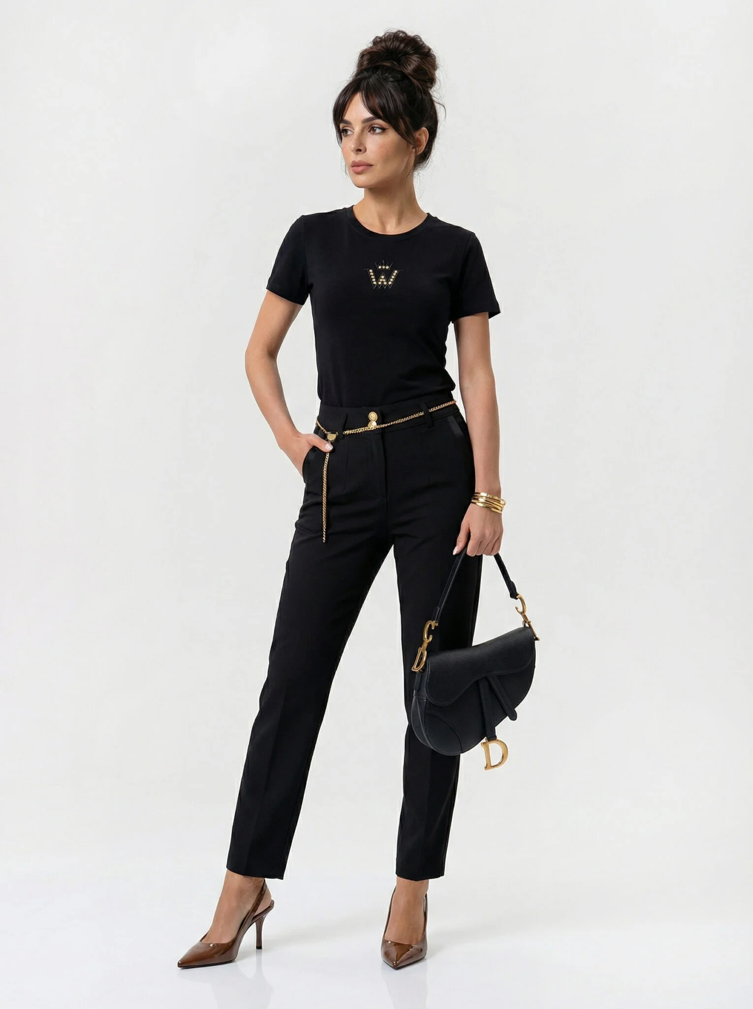 Dámské tričko černé 