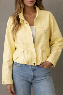 Dámská bunda žlutá