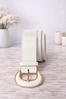 Dámský pásek béžový
